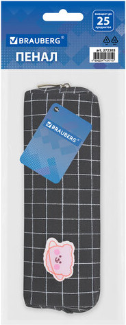 Изображение товара Пенал Brauberg Cute Bear / 272303 (черный)