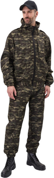 Изображение товара Костюм для охоты и рыбалки УРСУС Каскад кмф Лазурит Полофлис / КОС345 (р.60-62, 170-176)