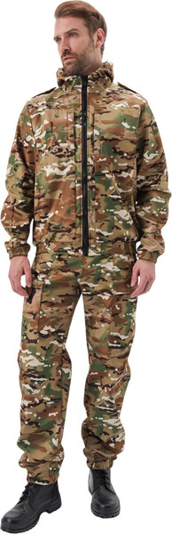 Изображение товара Костюм для охоты и рыбалки УРСУС Каскад кмф Мультикам Полофлис / КОС345 (р.52-54, 170-176)