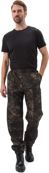 Изображение товара Костюм для охоты и рыбалки УРСУС Каскад кмф Мультикам черный Полофлис / КОС345 (р.44-46, 182-188)