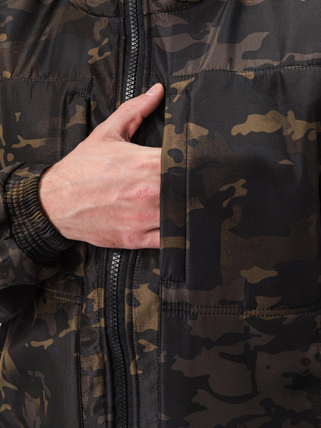 Изображение товара Костюм для охоты и рыбалки УРСУС Каскад кмф Мультикам черный Полофлис / КОС345 (р.44-46, 182-188)