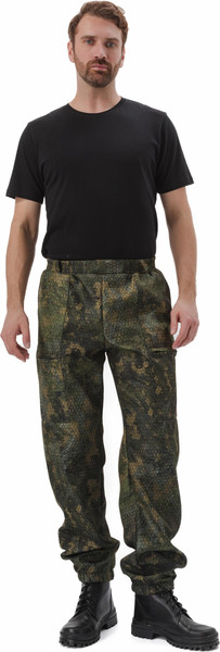 Изображение товара Костюм для охоты и рыбалки УРСУС Каскад кмф Соты зеленые Полофлис / КОС345 (р.52-54, 182-188)