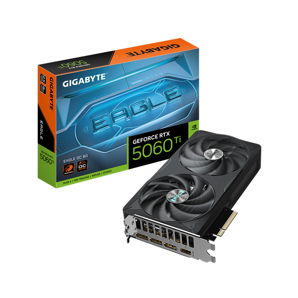 Изображение товара Видеокарта Gigabyte RTX5060TI 8GB (GV-N506TEAGLE OC-8GD)