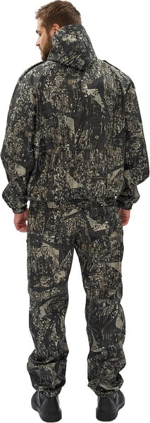 Изображение товара Костюм для охоты и рыбалки УРСУС Каскад кмф Тетрис зеленый Полофлис / КОС345 (р.44-46, 182-188)