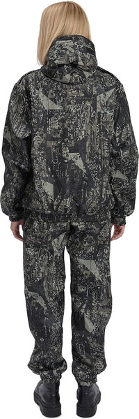 Изображение товара Костюм для охоты и рыбалки УРСУС Каскад кмф Тетрис зеленый Полофлис / КОС345 (р.44-46, 182-188)