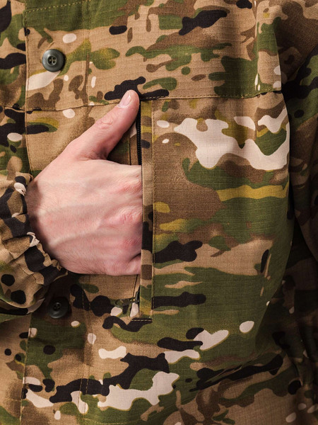 Изображение товара Костюм для охоты и рыбалки УРСУС Горка кмф Мультикам Твил рип-стоп / КОС481 (р.60-62, 170-176)