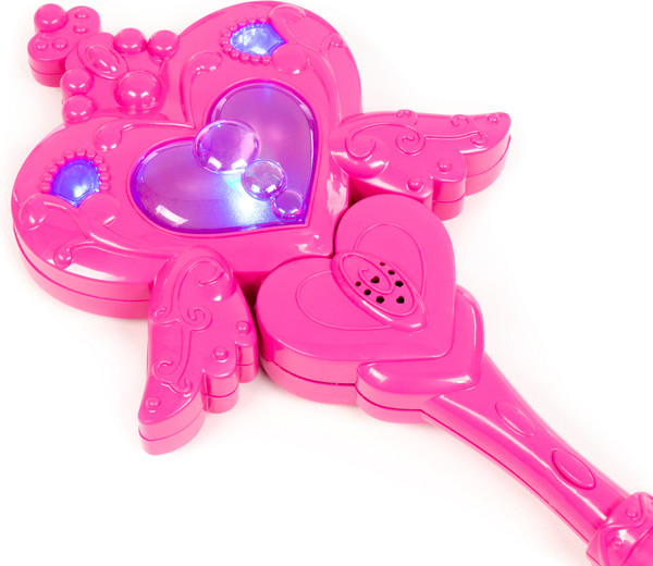 Изображение товара Развивающая игрушка Полесье Волшебная палочка. Сердечко / 86857 (малиновый)