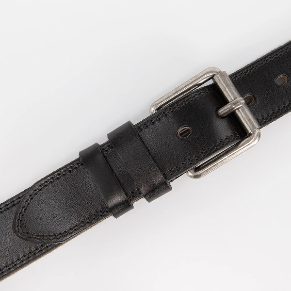 Изображение товара Ремень мужской Poshete 571-2505-L-BLK (черный)