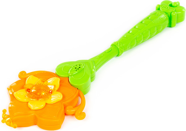 Изображение товара Развивающая игрушка Полесье Волшебная палочка. Цветочек / 86840 (желтый/оранжевый)