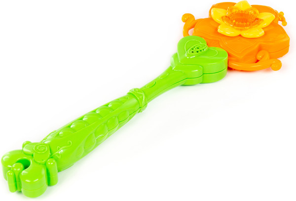 Изображение товара Развивающая игрушка Полесье Волшебная палочка. Цветочек / 86840 (желтый/оранжевый)