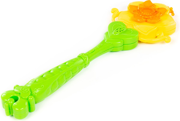 Изображение товара Развивающая игрушка Полесье Волшебная палочка. Цветочек / 86840 (желтый/оранжевый)