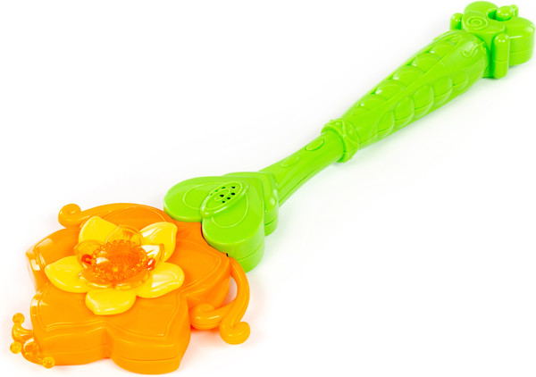 Изображение товара Развивающая игрушка Полесье Волшебная палочка. Цветочек / 86840 (желтый/оранжевый)