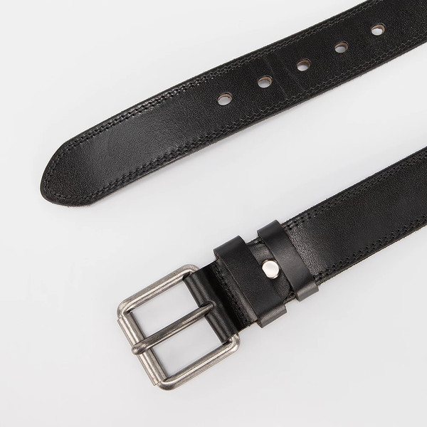 Изображение товара Ремень мужской Poshete 571-2505-M-BLK (черный)