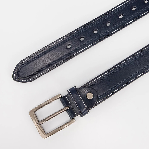 Изображение товара Ремень мужской Poshete 571-2506-M-NAV (синий)