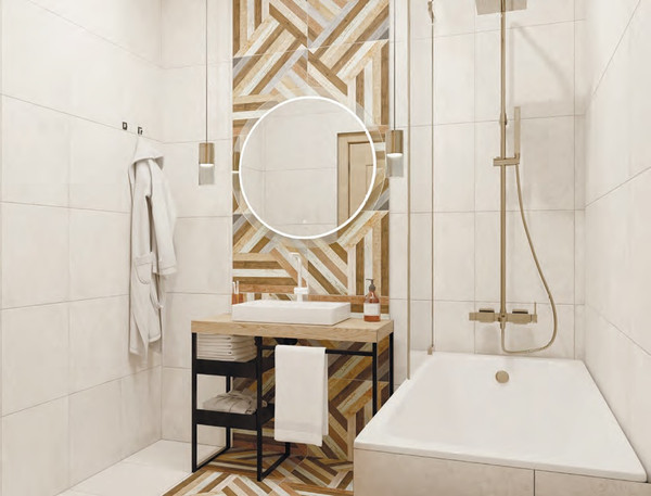 Изображение товара Плитка ProGres Tivoli 735661 (450х450, светло-бежевый)