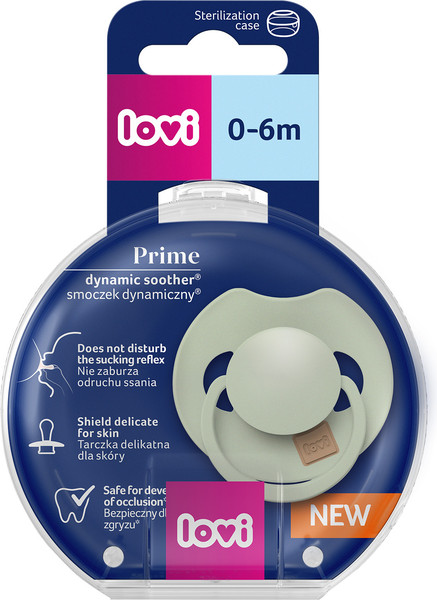 Изображение товара Пустышка Lovi Prime 0-6 мес / 34/412 (Pistachio)