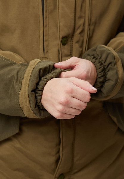 Изображение товара Костюм для охоты и рыбалки УРСУС Горка светлый-хаки/темный-хаки Полибрезент/ КОС288-ЗМ (р.44-46, 170-176)