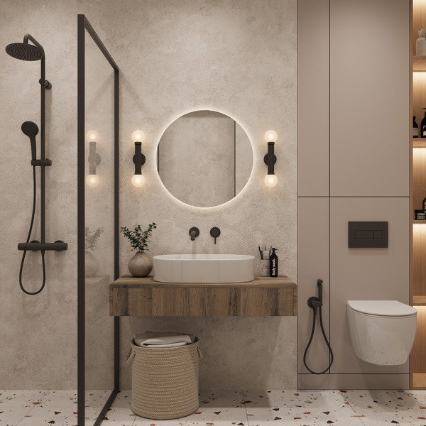 Изображение товара Тумба под умывальник ЗОВ Токио Премиум 120 / TP120AWPTOC0 (аттик)