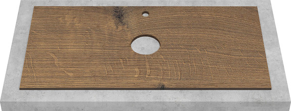 Изображение товара Тумба под умывальник ЗОВ Токио Премиум 80 / TP80AWPTOC2 (аттик)