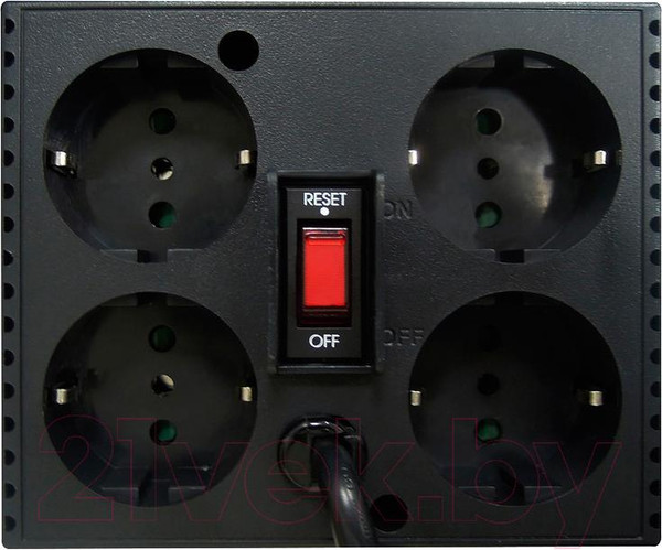 Изображение товара Стабилизатор напряжения Powercom TCA-1200 (Black)