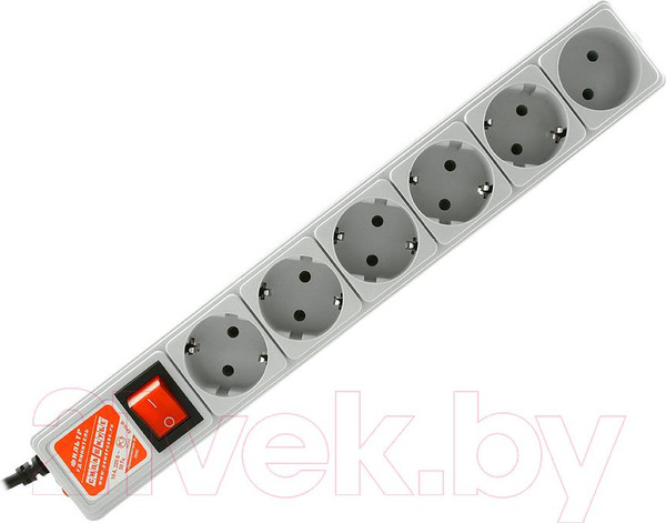 Изображение товара Сетевой фильтр Power Cube SPG(5+1)-B-10 (серый)