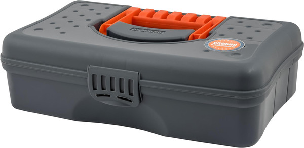 Изображение товара Органайзер для инструментов Blocker Hobby Box 12 / BR3751СРСВЦОР-10РS (серо-свинцовый/оранжевый)