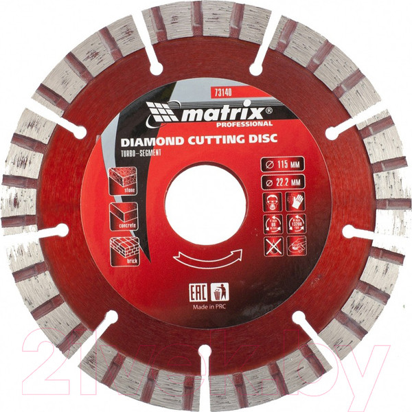 Изображение товара Отрезной диск алмазный Matrix 73140