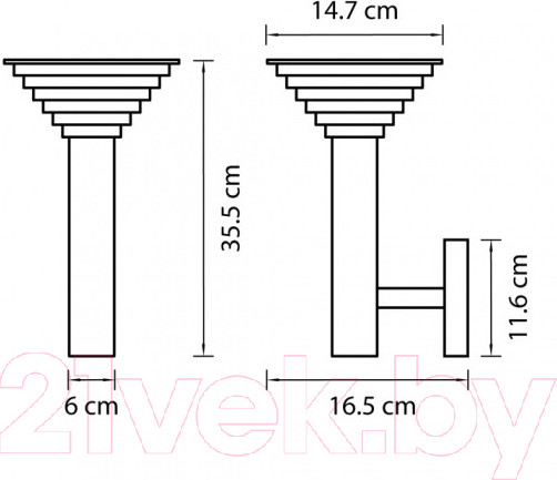 Изображение товара Бра уличное Lightstar Piatto 379637