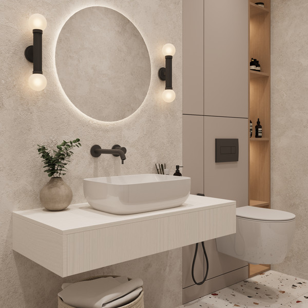 Изображение товара Тумба под умывальник ЗОВ Токио Премиум 80 / TP80WWPTOC2 (белый)