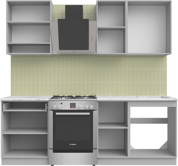 Изображение товара Кухонный гарнитур Arvento АНТА-плюс 1.6м (капучино)