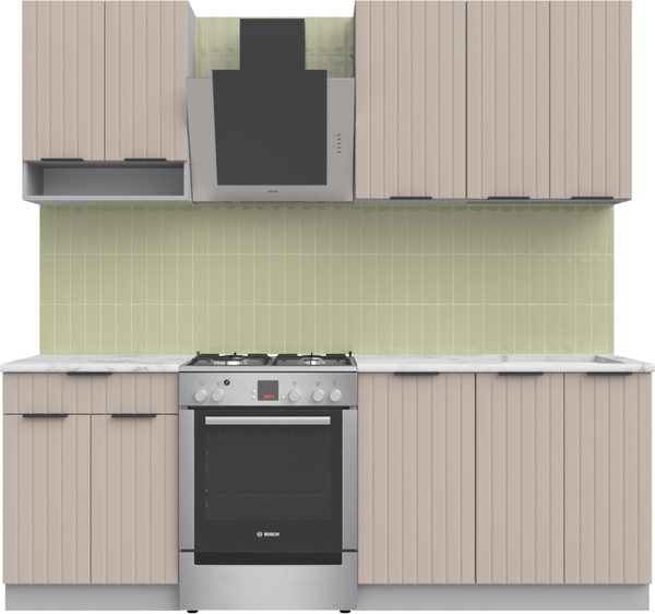 Изображение товара Кухонный гарнитур Arvento АНТА-плюс 1.6м (капучино)