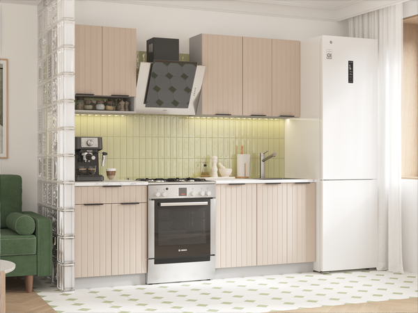 Изображение товара Кухонный гарнитур Arvento АНТА-плюс 1.6м (капучино)