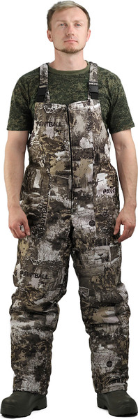 Изображение товара Костюм для охоты и рыбалки УРСУС Тайга термофольга мембрана кмф Paintball / КОС111-130 (р.52-54, 182-188)