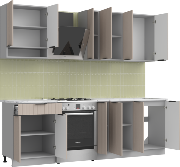 Изображение товара Кухонный гарнитур Arvento АНТА-плюс 1.8м (капучино)