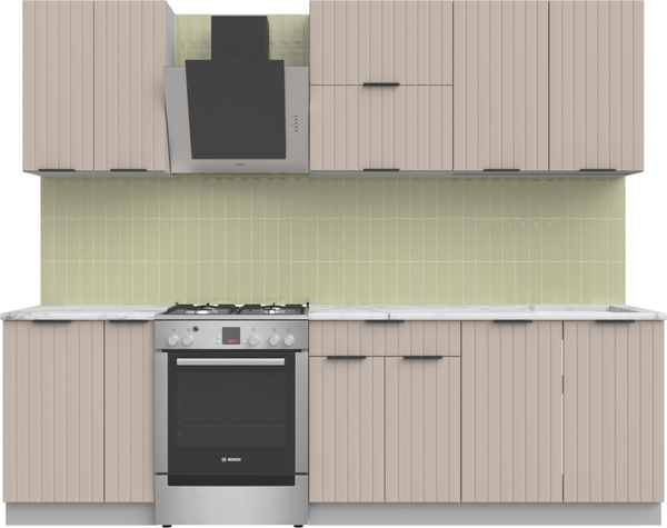 Изображение товара Кухонный гарнитур Arvento АНТА-плюс 2м (капучино)