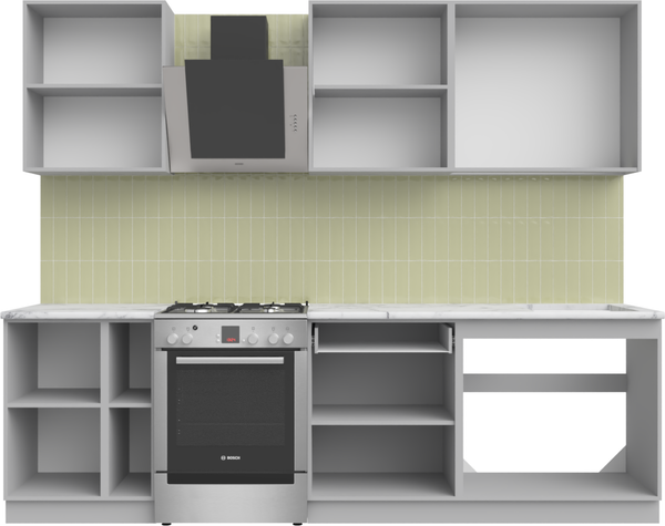 Изображение товара Кухонный гарнитур Arvento АНТА-плюс 2м (капучино)