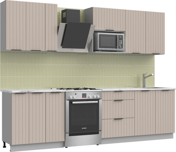 Изображение товара Кухонный гарнитур Arvento АНТА-плюс 2.2м (капучино)