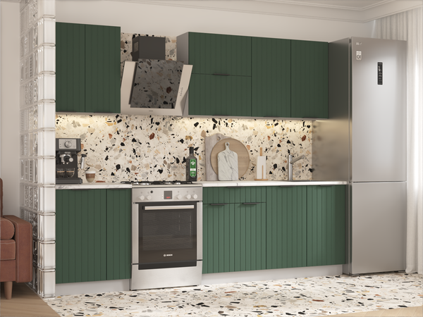 Изображение товара Кухонный гарнитур Arvento АНТА-плюс 2м (зеленый)