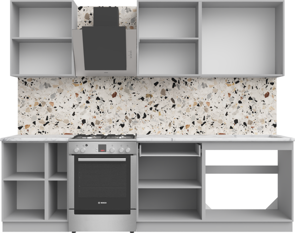 Изображение товара Кухонный гарнитур Arvento АНТА-плюс 2м (зеленый)