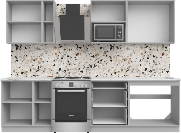 Изображение товара Кухонный гарнитур Arvento АНТА-плюс 2.2м (зеленый)