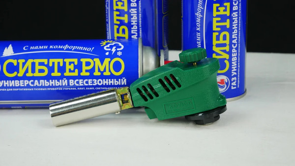 Изображение товара Горелка-пистолет СИБТЕРМО 1005 / 00320810 (зеленый)