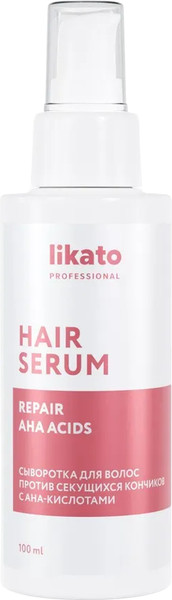 Изображение товара Сыворотка для волос Likato Professional против секущихся кончиков с АНА-кислотами (100мл)