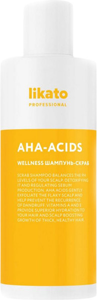 Изображение товара Скраб-шампунь Likato Professional Скраб Wellness для тонких жирных волос (400мл)