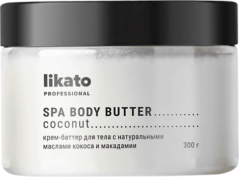 Изображение товара Крем для тела Likato Professional с натуральными маслами кокоса и макадамии (300г)