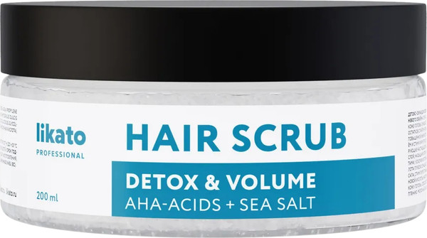 Изображение товара Скраб для кожи головы Likato Professional Детокс с эффектом прикорневого объема (200мл)