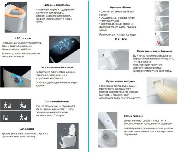 Изображение товара Унитаз подвесной с инсталляцией Abber Bequem AC1119S-AC0101P (с импульсным смывом)