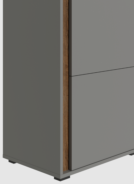 Изображение товара Шкаф MySTAR ИВ-126.08 (дымчатый алмаз/дуб канзас)