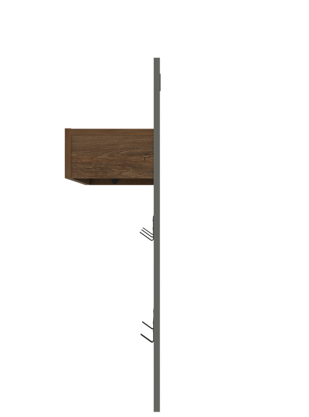 Изображение товара Вешалка для одежды MySTAR ИВ-126.10 (дымчатый алмаз/дуб канзас)