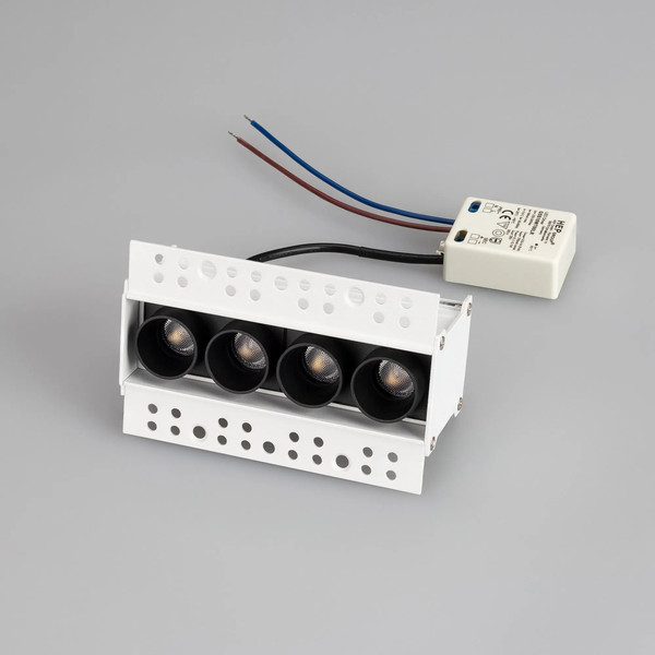 Изображение товара Точечный светильник Arlight MS-ORIENT-BUILT-TRIMLESS-TC-S38x127-10W Day4000 WH-BK / 032224