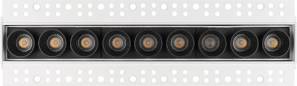 Изображение товара Точечный светильник Arlight MS-ORIENT-BUILT-TRIMLESS-TC-S38x277-20W Warm3000 WH-BK / 031926